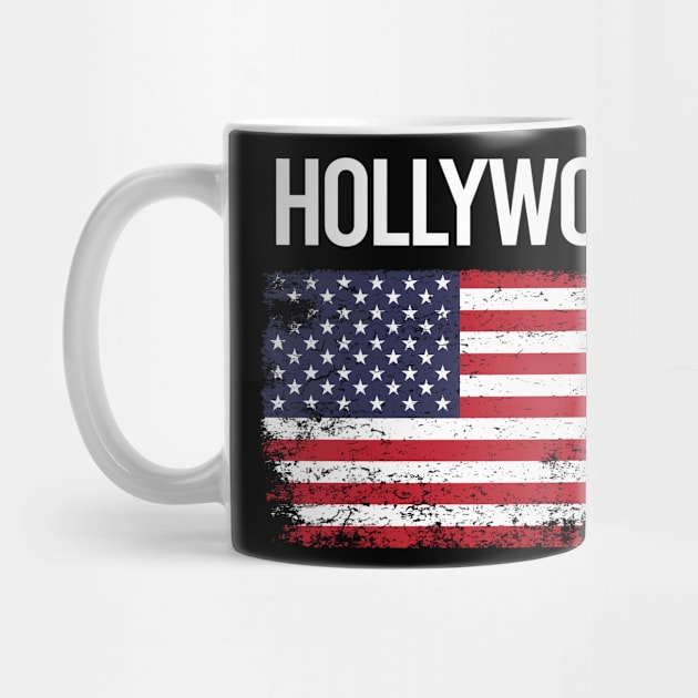 The American Flag Hollywood by flaskoverhand